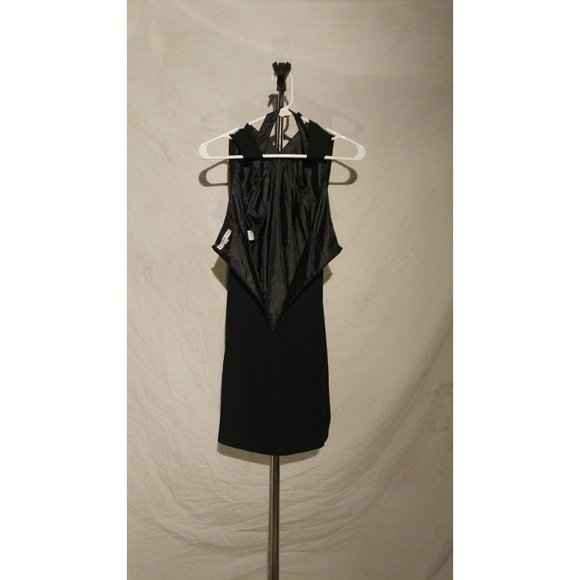 Bebe San Francisco Dress Made in USA Y2k Mini little black dresse size 6 - Picture 5 of 8